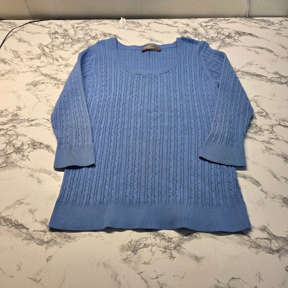 Bundle #27 Woman's Large Mixed Brands Tops Blouses Sweaters ( Flawed ) - Picture 9 of 15